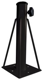 Woodwell Βάση Ομπρέλας Μεταλλική Μαύρη 16.5x16.5x36cm