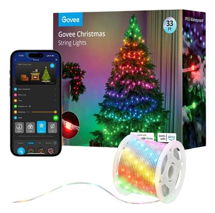 200 Λαμπάκια LED 20μ. Λευκά σε Σειρά 1τμχ Govee