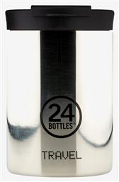 24Bottles Travel Tumbler Ποτήρι Θερμός Platinum 0.35lt από το Designdrops