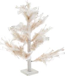 Χριστουγεννιάτικο Διακοσμητικό Δέντρο Πλαστικό Λευκό 50x50x65cm από το 24home