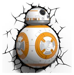 3DLightFX Παιδικό Φωτιστικό Τοίχου Led Πλαστικό Star Wars