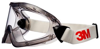 3M Γυαλιά / Μάσκα Εργασίας για Προστασία με Διάφανους Φακούς από το Plus4u