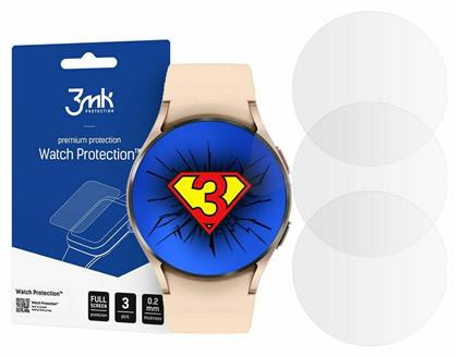 3MK FlexibleGlass Screen Protector για το Galaxy Watch 4 40mm 2τμχ