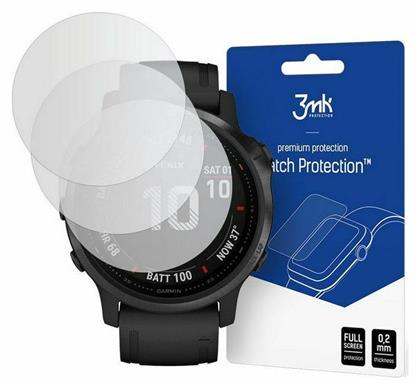 3MK Premium Screen Protector 3τμχ (Garmin Fenix 5S/6S)