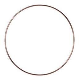 477796 Beauty Home Μεταλλικος Κυκλος Ροζ Χρυσο 20 Cm