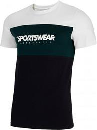 4F Ανδρικό T-shirt Με Στάμπα Πολύχρωμο από το MybrandShoes