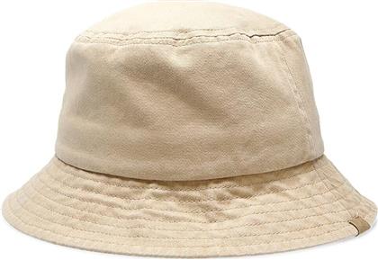 4F Υφασμάτινo Ανδρικό Καπέλο Στυλ Bucket Μπεζ από το MybrandShoes