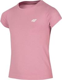 4F Παιδικό T-shirt Ροζ από το Modivo