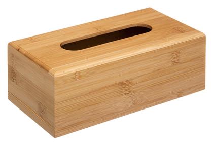5Five Θήκη για Χαρτομάντηλα Ξύλινη Μπεζ 25x13x8.7cm AT100662