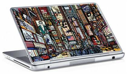 5th Avenue, Skins sticker, Αυτοκόλλητα Laptop, 25 x 17 εκ. [8,9 Inches] από το HouseArt