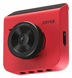 70Mai A400 Κάμερα DVR Αυτοκινήτου 1440P με Οθόνη 3'' για Παρμπρίζ με Αυτοκόλλητο Κόκκινη από το e-shop