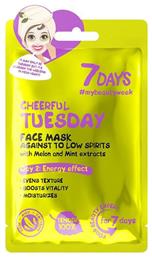 7DAYS Cheerful Tuesday Sheet Mask 28gr