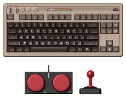 8Bitdo Retro C64 Edition Ασύρματο Μηχανικό (Αγγλικό US)