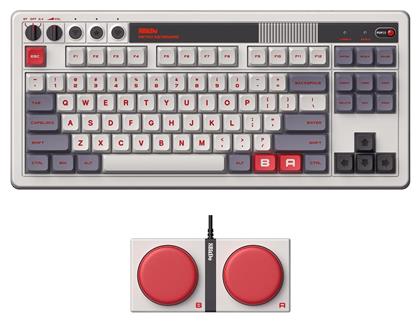 8Bitdo Retro N Edition Ασύρματο Μηχανικό Gaming KeyPad (Αγγλικό US)