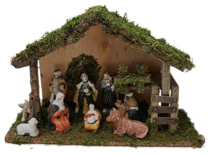 93-499 Φάτνη Ξύλινη Μεσαίου Μεγέθους