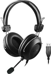 A4Tech HU-35 Over Ear Multimedia Ακουστικά με μικροφωνο και σύνδεση USB-A