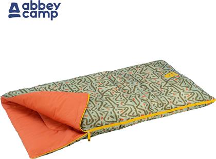 Abbey Sleeping Bag Παιδικό 2 Εποχών Camp Πράσινο/Πορτοκαλί από το Plus4u