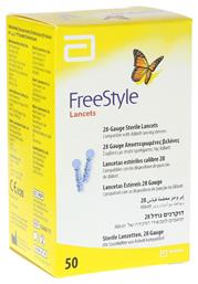 Abbott Freestyle Σκαρφιστήρες 50τμχ