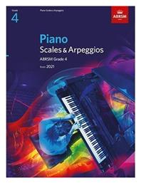 ABRSM Piano Scales & Arpeggios 2021 Μέθοδος Εκμάθησης για Πιάνο Grade 4 από το e-shop