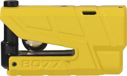 Abus Granit Detecto X Plus 8077 Κλειδαριά Δισκόφρενου Μοτοσυκλέτας με Συναγερμό & Πείρο 13.5mm Κίτρινο Χρώμα
