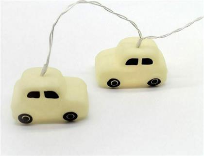Aca Παιδική Φωτιστική Γιρλάντα Πλαστικό Αυτοκινητάκια από το Designdrops
