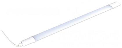 Aca Στεγανό Φωτιστικό Σκαφάκι Οροφής Εξωτερικού Χώρου με Ενσωματωμένο LED σε Λευκό Χρώμα TETE1840 από το Designdrops