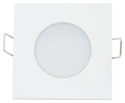 Aca Στεγανό Σποτ Οροφής Εξωτερικού Χώρου με Ενσωματωμένο LED 5W 3000K σε Λευκό Χρώμα VERA530SW