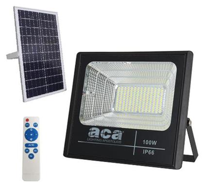 Aca Στεγανός Ηλιακός Προβολέας LED 100W 6000K