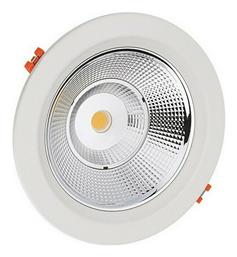 Aca Στρογγυλό Χωνευτό LED Panel Ισχύος 40W με Ψυχρό Λευκό Φως 22.5x22.5εκ. PARO4060