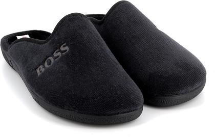 Adam's Shoes Χειμερινές Ανδρικές Παντόφλες Μαύρες από το SerafinoShoes