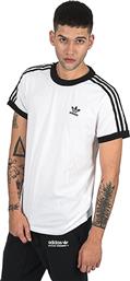 Adidas 3-Stripes Ανδρικό T-shirt Λευκό με Λογότυπο από το Cosmos Sport