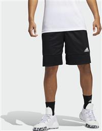 Adidas 3G Spee Reversible Αθλητική Ανδρική Βερμούδα Μαύρη από το Cosmos Sport