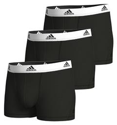 adidas Active Flex Ανδρικά Μποξεράκια 3Pack Μαύρα