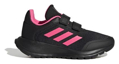 Adidas Tensaur Run 2.0 CF K Αδιάβροχα Αθλητικά Παιδικά Παπούτσια Running με Σκρατς Core Black / Lucid Pink