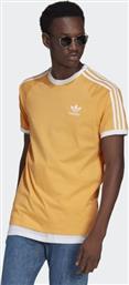 Adidas Adicolor Classics 3-Stripes Ανδρικό T-shirt Hazy Orange με Λογότυπο από το HallofBrands