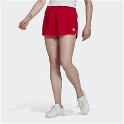 Adidas Adicolor Classics 3-Stripes Αθλητικό Γυναικείο Σορτς Κόκκινο από το Sneaker10