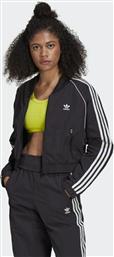 Adidas Adicolor Classics Γυναικεία Φούτερ Ζακέτα σε Μαύρο χρώμα από το Spartoo