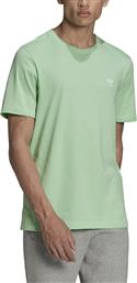 Adidas Adicolor Essentials Trefoil Ανδρικό T-shirt Πράσινο με Λογότυπο από το Cosmos Sport