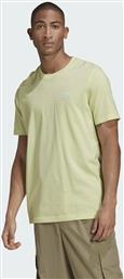 Adidas Adicolor Essentials Trefoil Ανδρικό T-shirt Yellow Tint με Λογότυπο