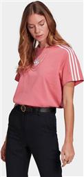 Adidas Adicolor Trefoil Γυναικείο T-shirt Hazy Rose