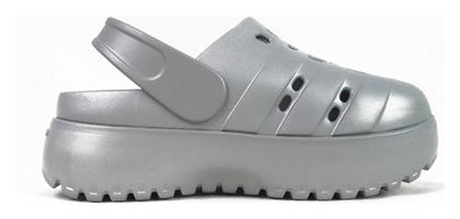 adidas Adilette Γυναικεία Σαμπό Ασημί