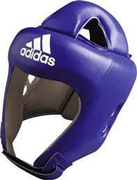 Adidas Adistar ADIBH04 Κάσκα Πυγμαχίας Ενηλίκων Aνοιχτού Τύπου Δερμάτινη Μπλε από το Plus4u