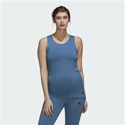 Adidas Aeroready Designed 2 Move Αθλητική Μπλούζα Εγκυμοσύνης Altered Blue