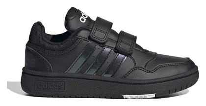 Adidas Αθλητικά Παιδικά Παπούτσια Μπάσκετ Hoops 3.0 CF C με Σκρατς Core Black από το Outletcenter