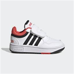 Adidas Αθλητικά Παιδικά Παπούτσια Μπάσκετ Hoops 3.0 CF με Σκρατς Λευκά από το Outletcenter