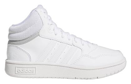 Adidas Αθλητικά Παιδικά Παπούτσια Μπάσκετ Hoops Mid 3.0 K Cloud White / Grey Two