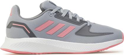 Adidas Αθλητικά Παιδικά Παπούτσια Running Runfalcon 2.0 K Halo Silver / Super Pop / Grey Three