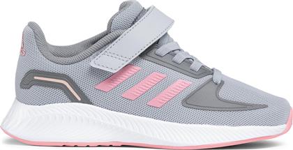 Adidas Αθλητικά Παιδικά Παπούτσια Running Runfalcon 2.0 C Halo Silver / Super Pop / Grey Three