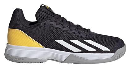 Adidas Αθλητικά Παιδικά Παπούτσια Τέννις Courtflash K με Κορδόνια Μαύρα