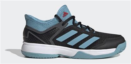 Adidas Αθλητικά Παιδικά Παπούτσια Τέννις Ubersonic 4 K με Κορδόνια Core Black / Preloved Blue / Better Scarlet από το E-tennis